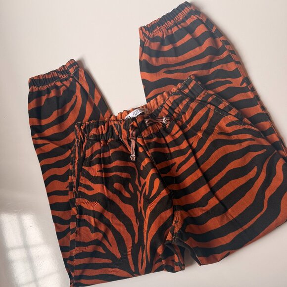 Zara Kids Tiger Print Pants - Picture 1 of 2
